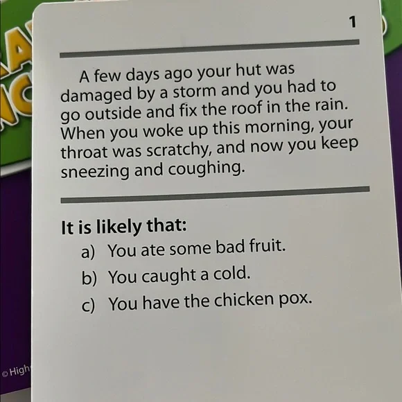 Drawing Conclusions Educational Practice Cards for kids, teacher tools - Picture 3 of 7